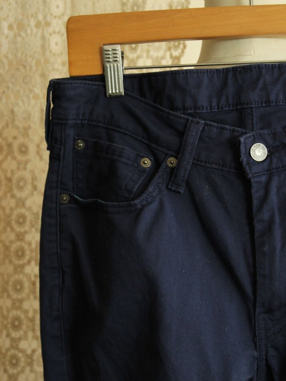 Levis Mens 511 Jeans, Navy Blue, 32W 32L, Slim - Picture 7 of 15